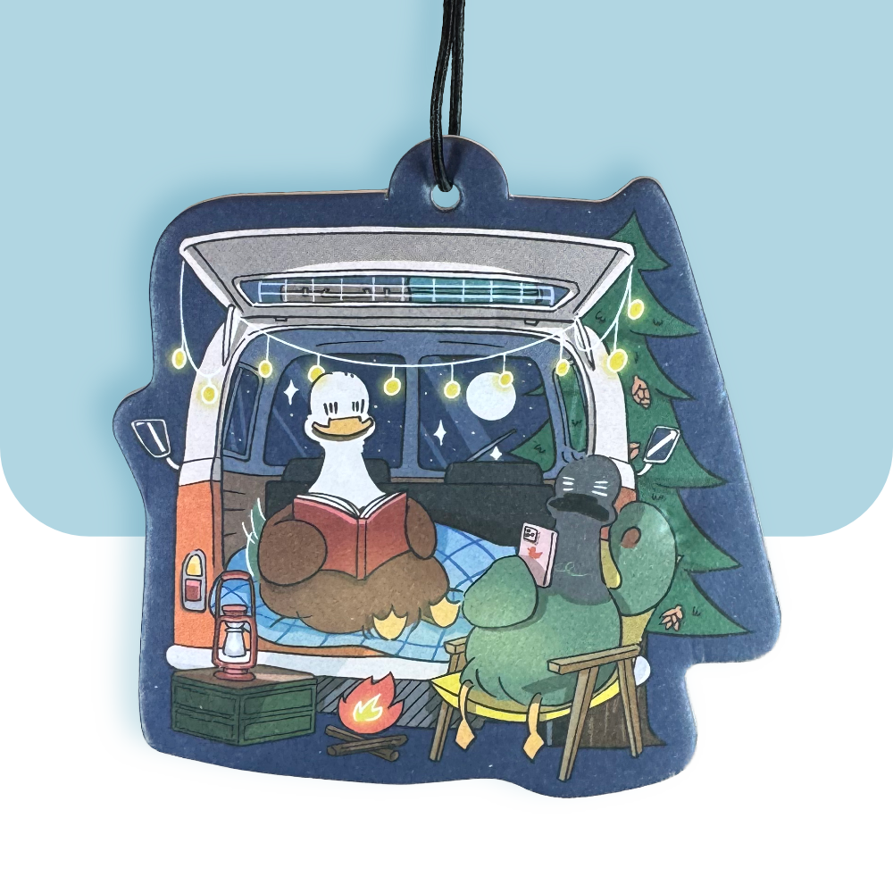 Matcha latte Road Trip - Oud Scented Air Freshener