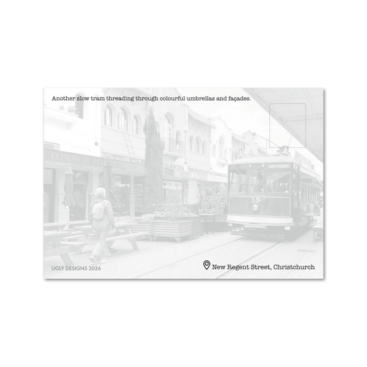 My Sketched Journey Postcard - New Regent Street