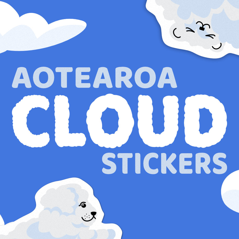 Aotearoa Cloud Stickers
