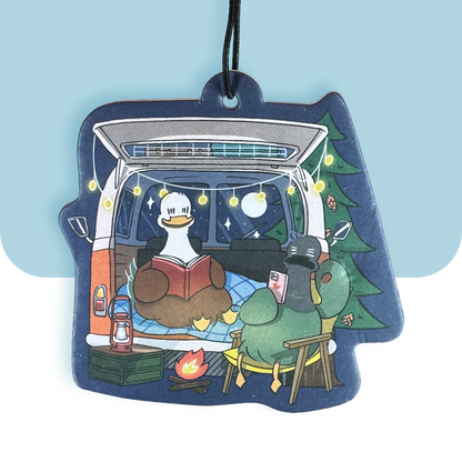 Matcha latte Road Trip - Oud Scented Air Freshener