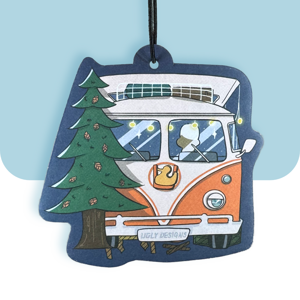 Matcha latte Road Trip - Oud Scented Air Freshener