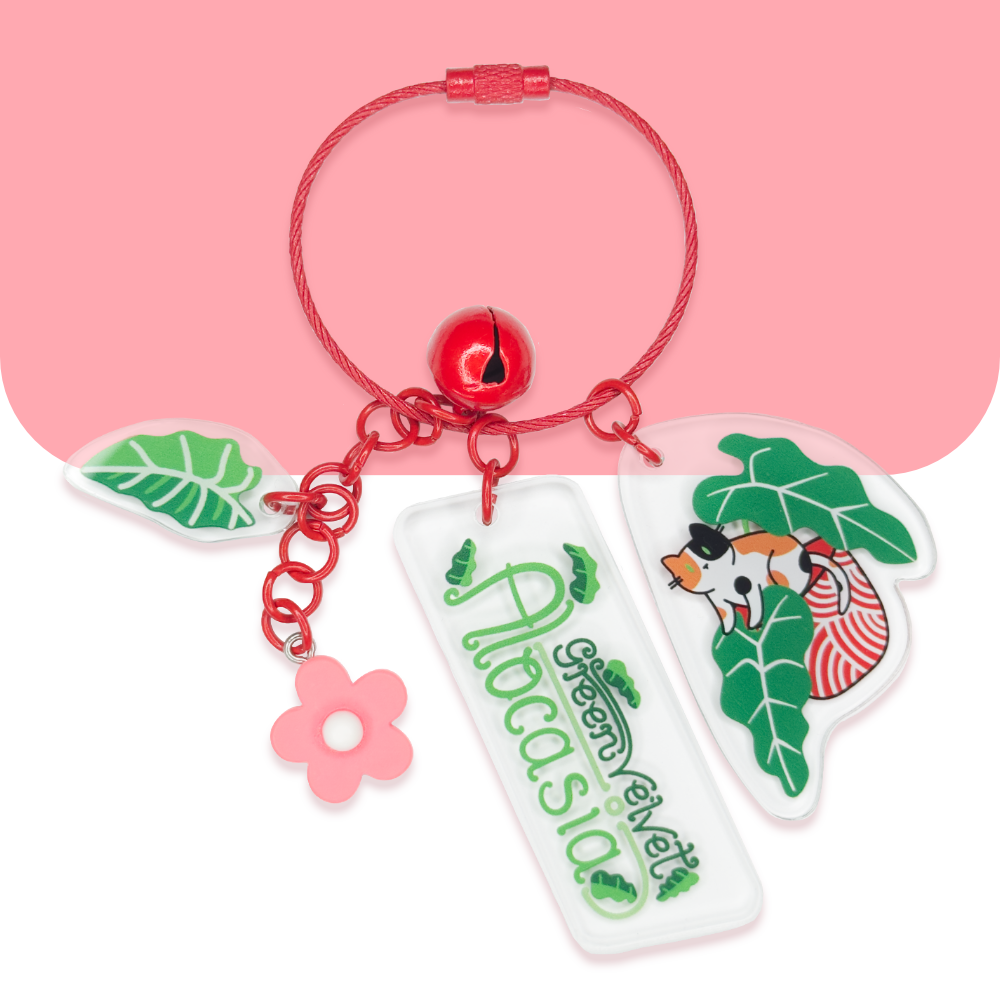 Keychain - Cats & Plants