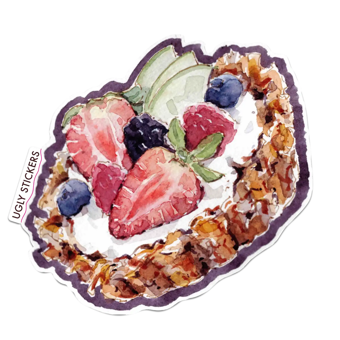 Berry Tart with Granola Crust