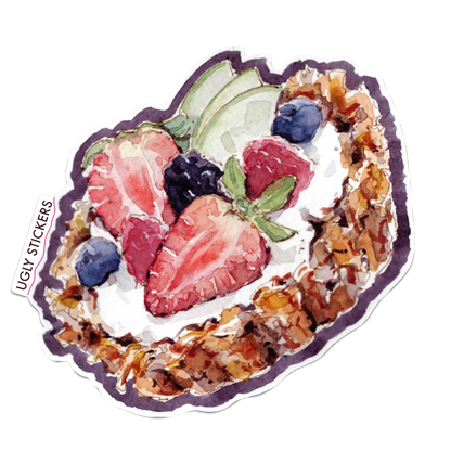 Berry Tart with Granola Crust