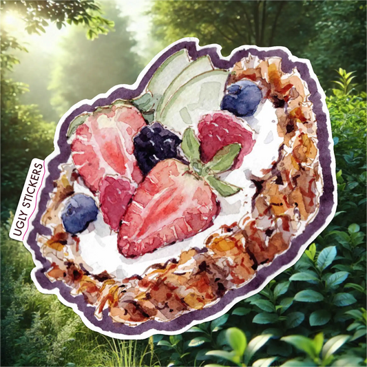 Berry Tart with Granola Crust