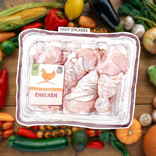 A Tray of Chicken Drumsticks