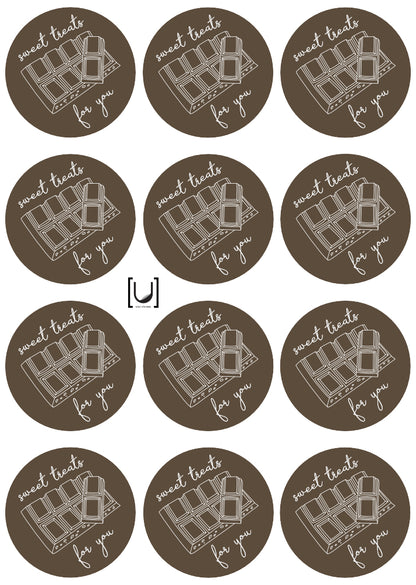 Baking - Chocolate Sticker Sheet