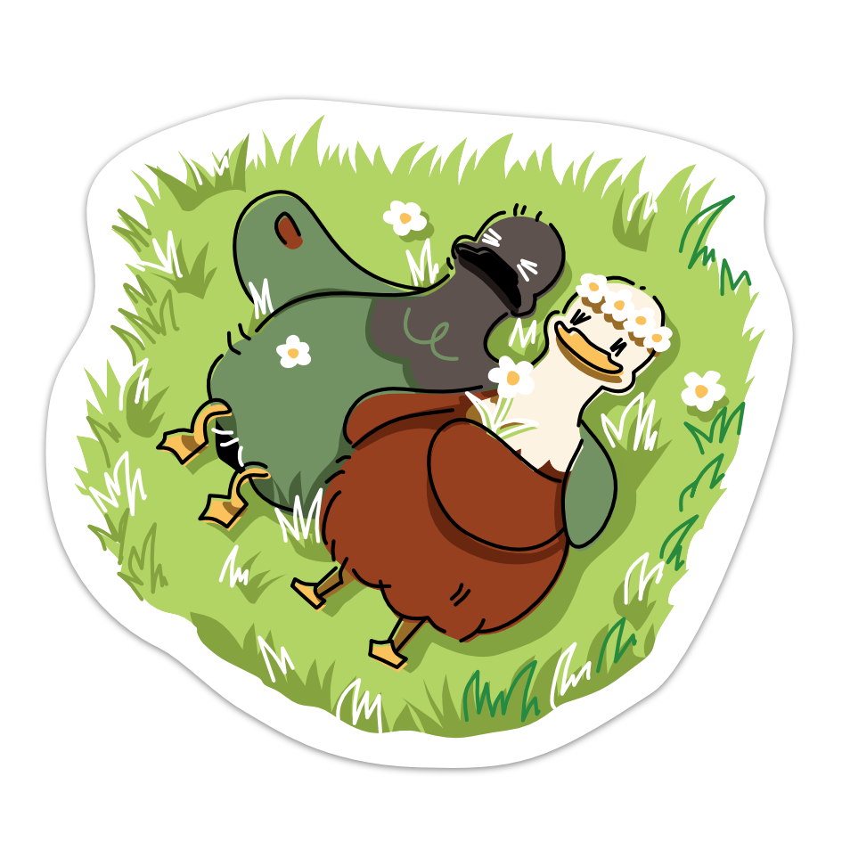 Matcha Latte Lay On Grass