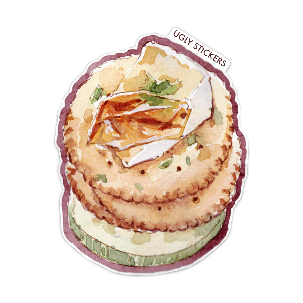 Feijoa Jelly on Biscuit