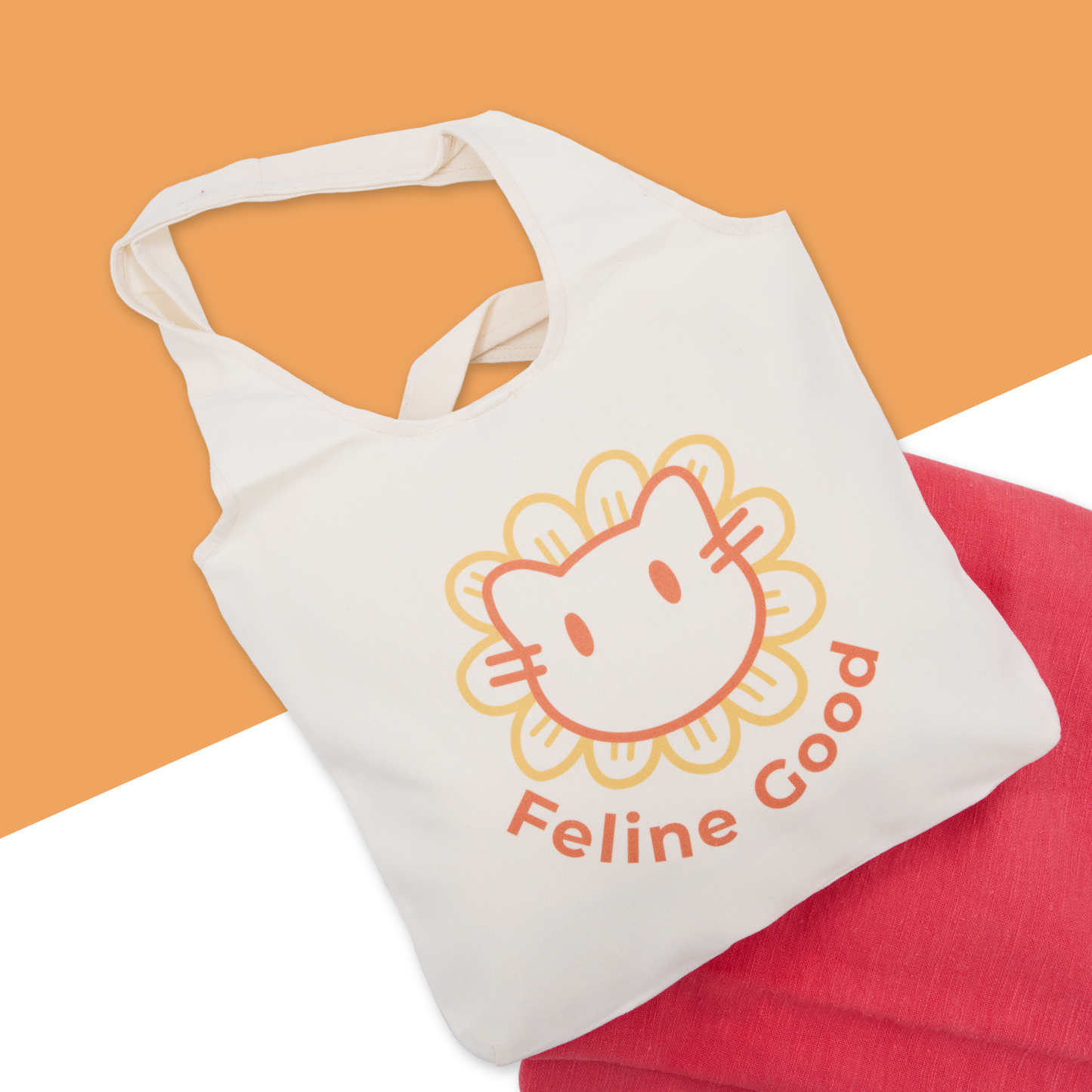 Canvas Tote Bags - Feline Good