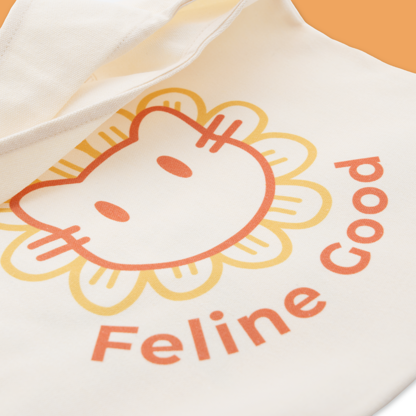 Canvas Tote Bags - Feline Good