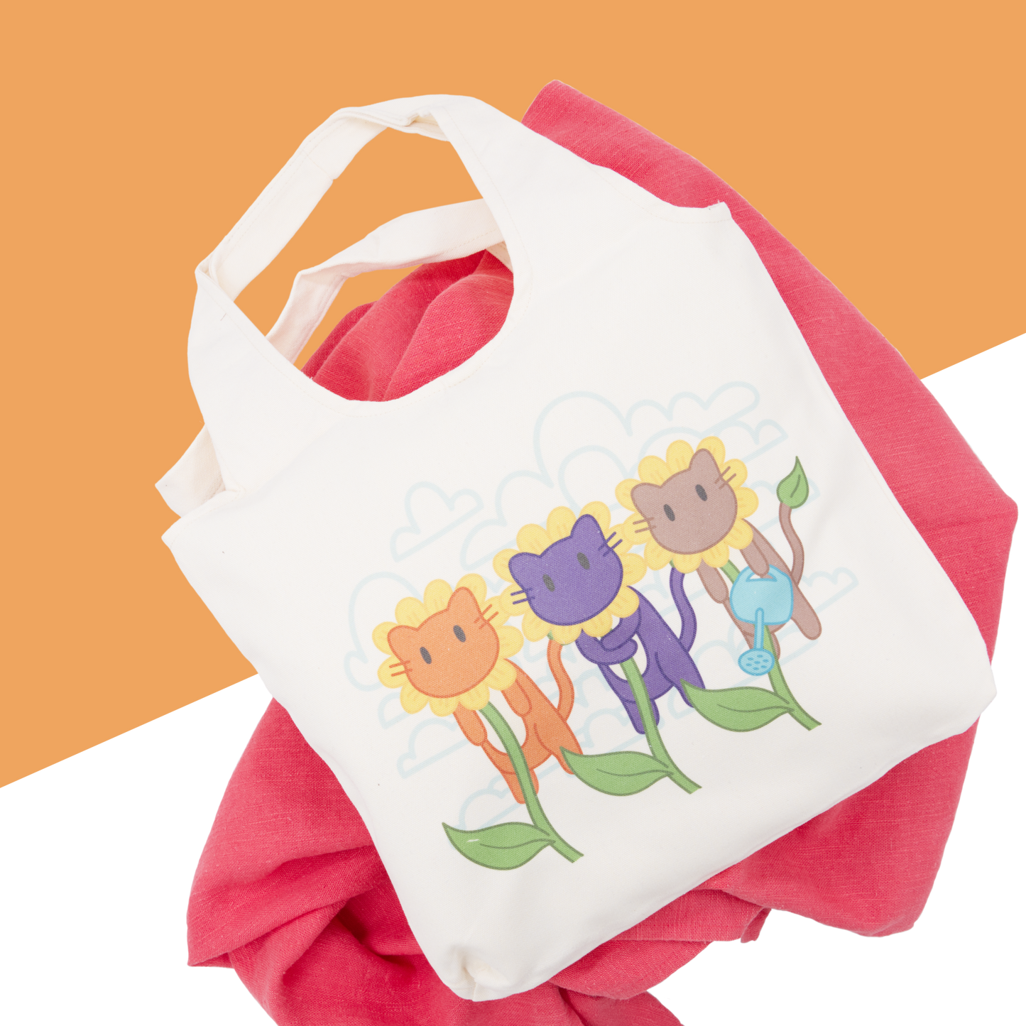 Canvas Tote Bags - Feline Good