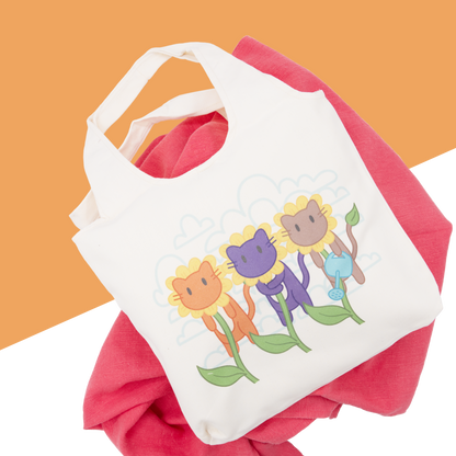 Canvas Tote Bags - Feline Good