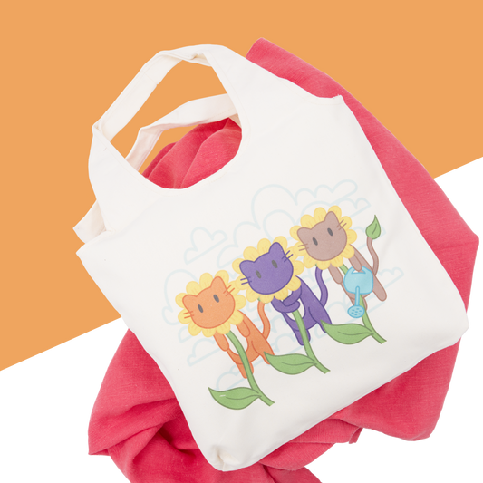 Canvas Tote Bags - Feline Good