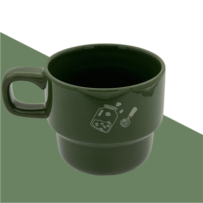 Matcha & Latte Stackable mugs - Quackaccino Fix