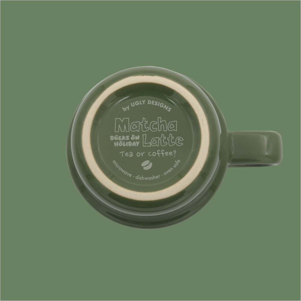 Matcha & Latte Stackable mugs - Quackaccino Fix