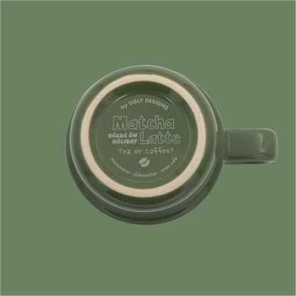 Matcha & Latte Stackable mugs - Quackaccino Fix