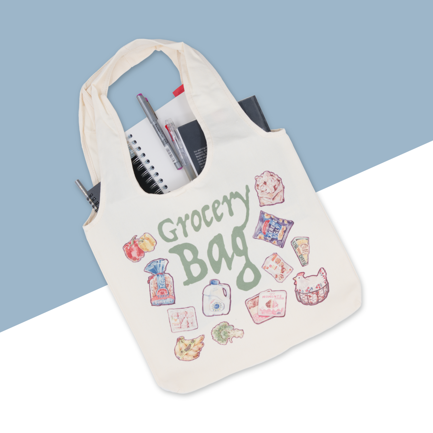 Canvas Tote Bags - Grocery Bag
