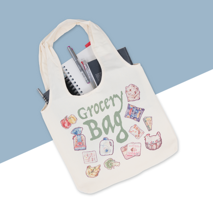 Canvas Tote Bags - Grocery Bag