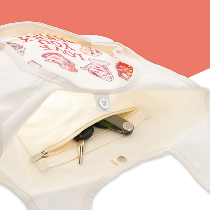 Canvas Tote Bags - Love you Berry Much