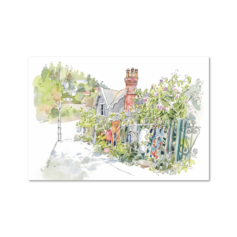 My Sketched Journey- Postcards