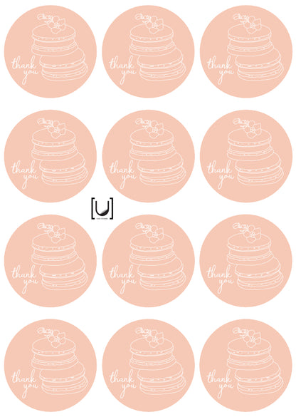 Baking - Macarons Sticker Sheet