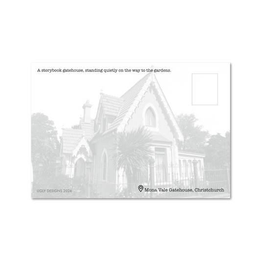 My Sketched Journey Postcards - Mona Vale Gatehouse