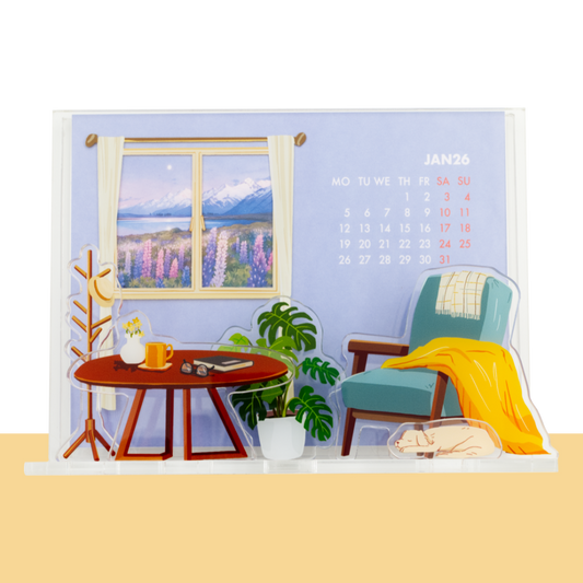 My Little Window Scene Calendar 2026 - My Lounge