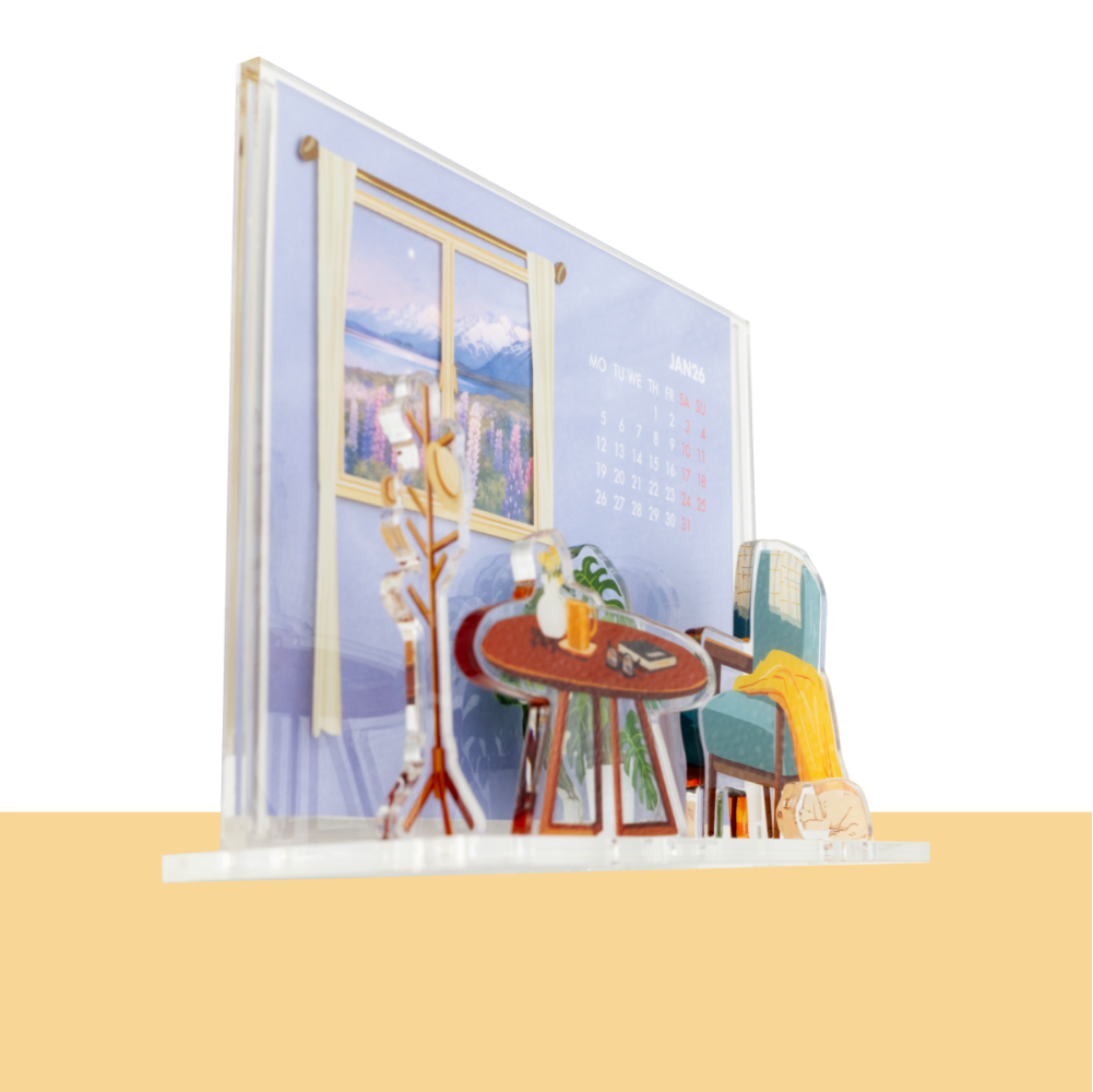 My Little Window Scene Calendar 2026 - My Lounge
