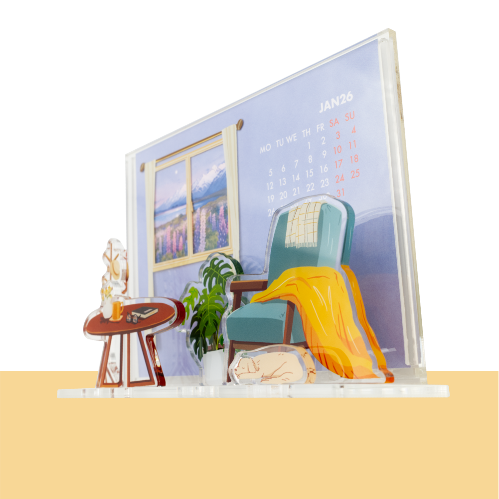 My Little Window Scene Calendar 2026 - My Lounge