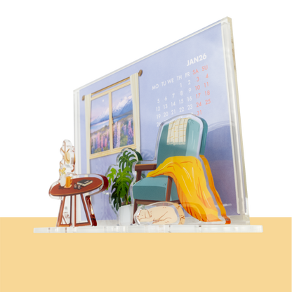 My Little Window Scene Calendar 2026 - My Lounge