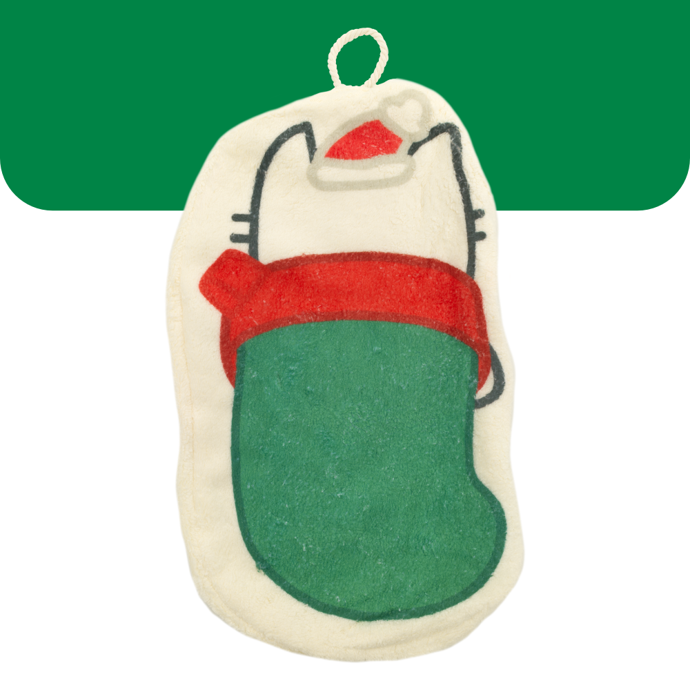 Christmas Cat - Hand Towel