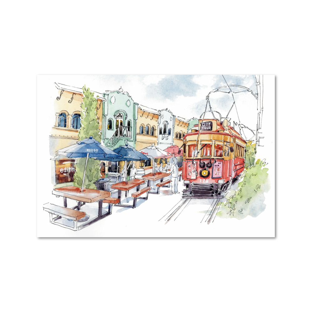 My Sketched Journey- Postcards