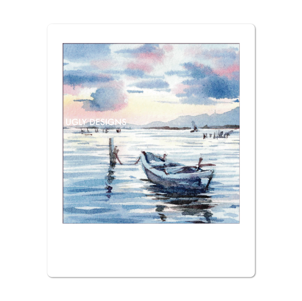 Insta Memory - Boat On A Lake