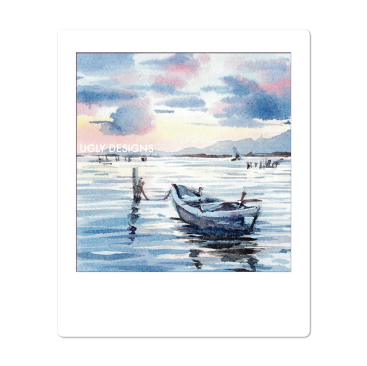 Insta Memory - Boat On A Lake