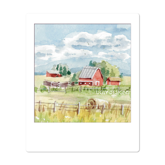 Insta Memory - Red Farm House