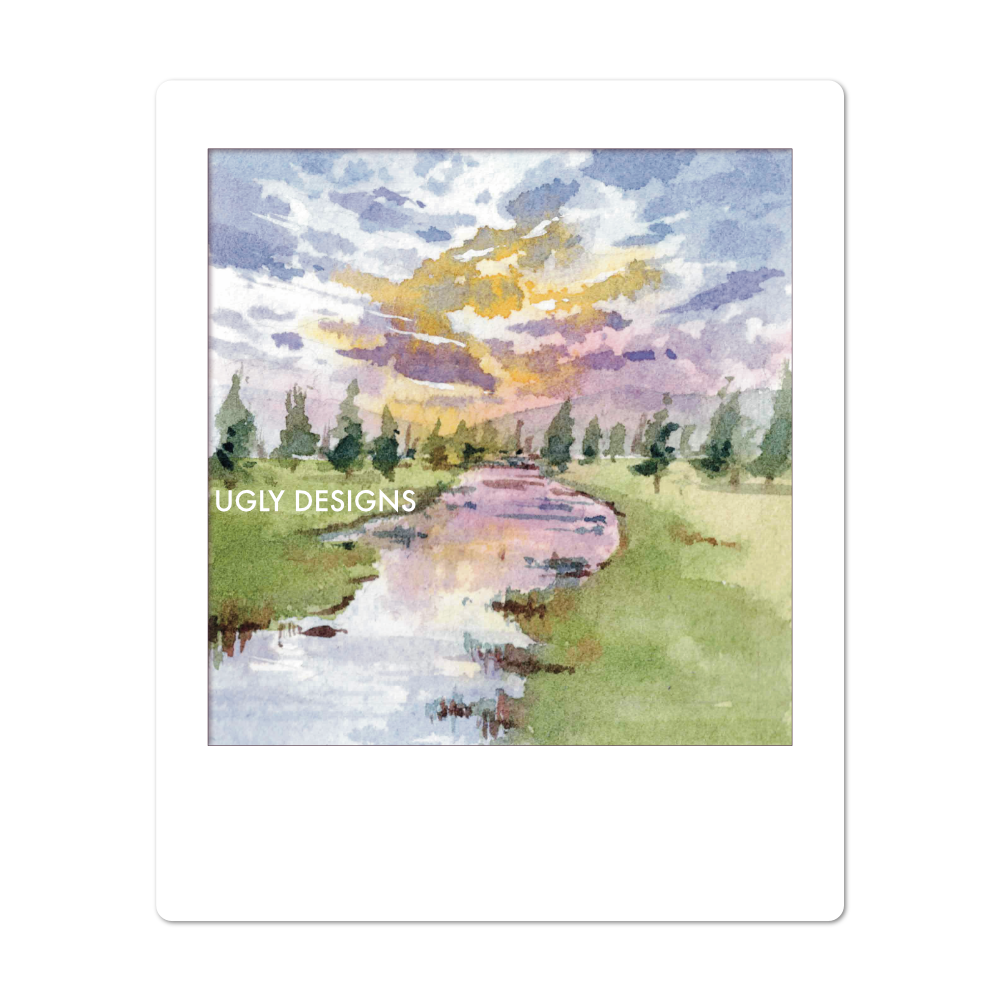 Insta Memory - River Landscape