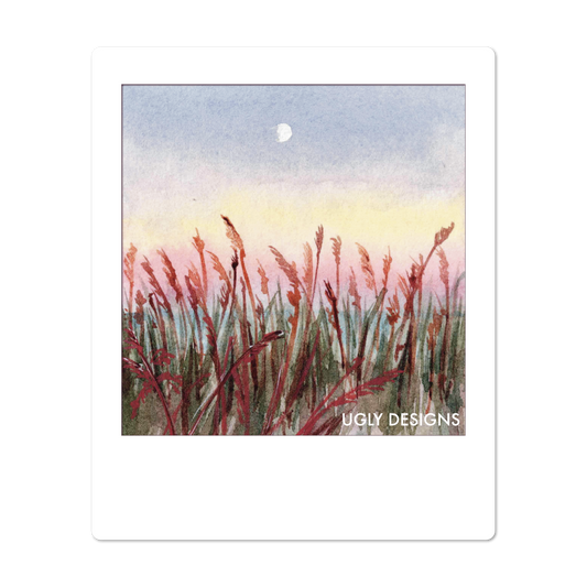 Insta Memory - Sunset Over Field