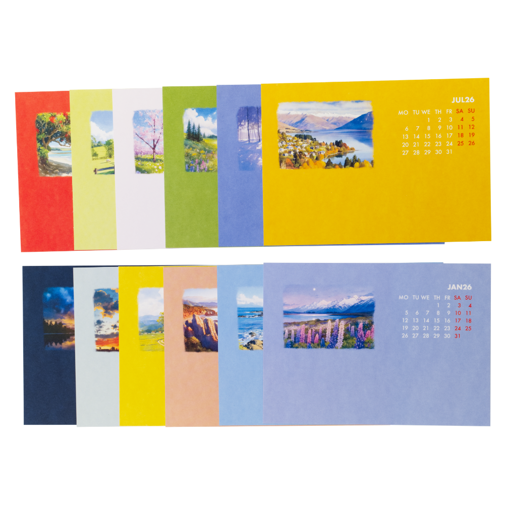 My Little Window Scene Calendar 2026 - My Bedroom