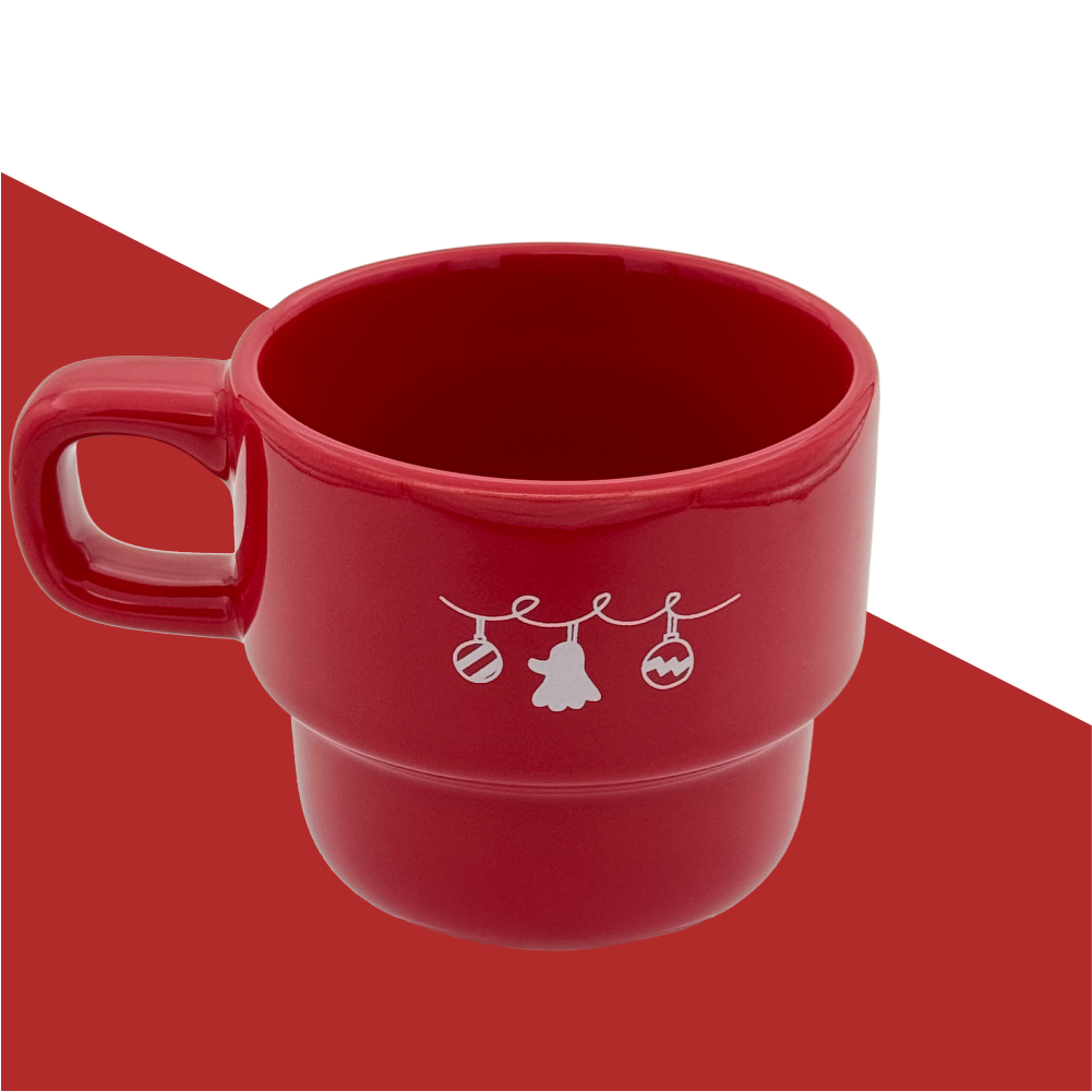 Matcha & Latte Stackable mugs - Merry Quack'mas