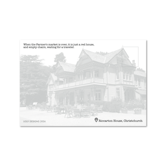 My Sketched Journey Postcards - Riccarton House