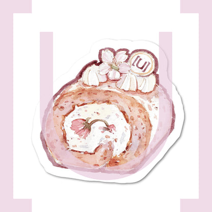 Sakura Cake Roll