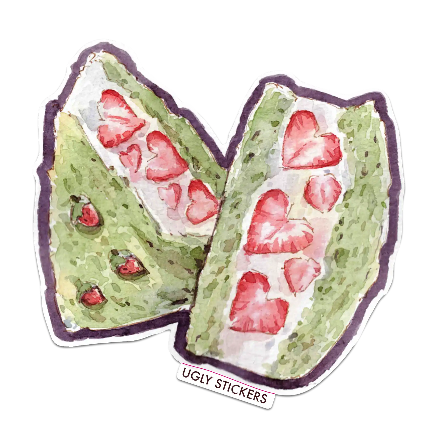 Strawberry Matcha Sandwich