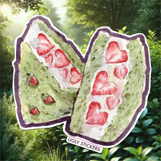 Strawberry Matcha Sandwich