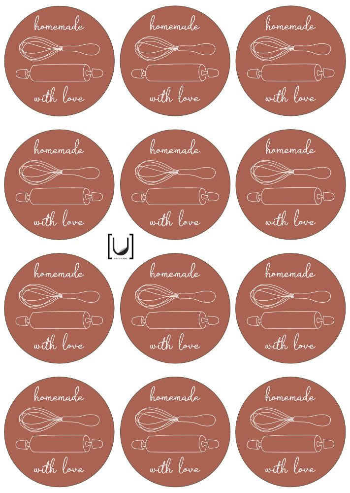 Baking - Whisk Sticker Sheet
