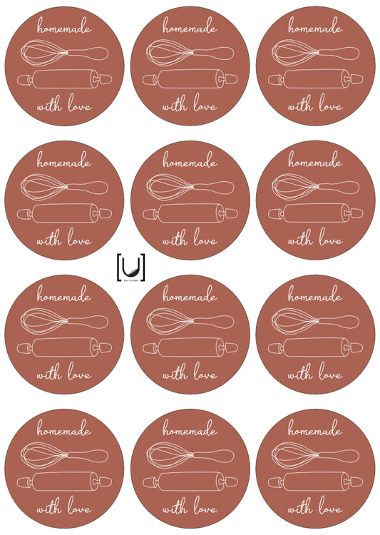 Baking - Whisk Sticker Sheet