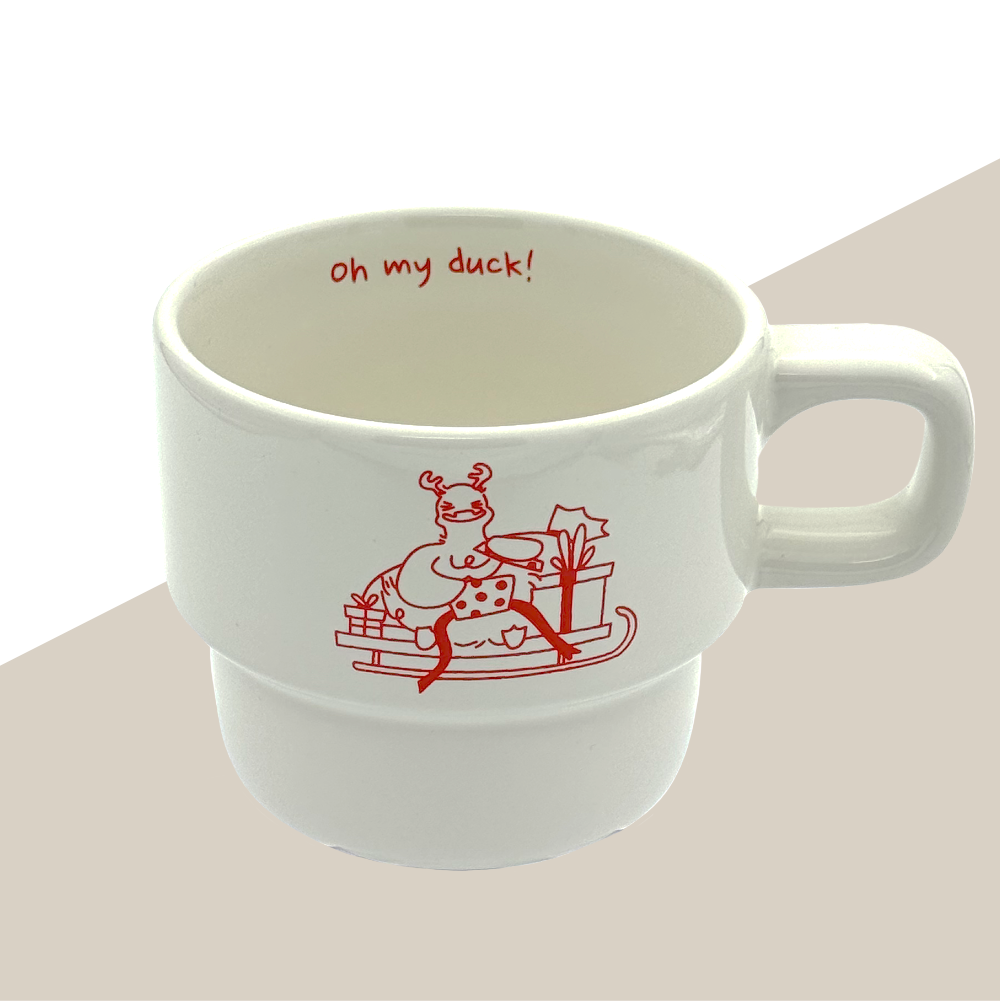 Matcha & Latte Stackable mugs - Oh My Duck!