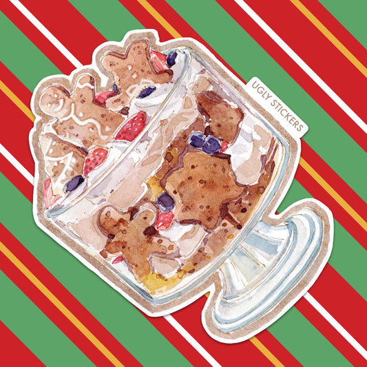 Christmas Gingerbread Trifle
